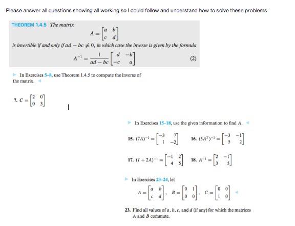 Solved please answer these questions step by step so i can | Chegg.com