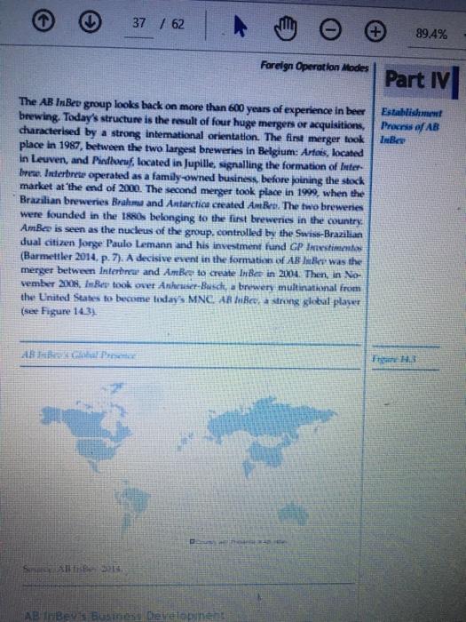 Inbev and anheuser-busch case study solution picture