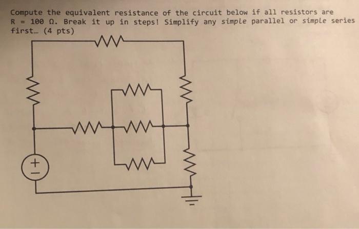 Solved The circuit below contains two resistors of unknown | Chegg.com