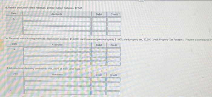 Solved 1. Adjusted for overallocated or underallocated | Chegg.com