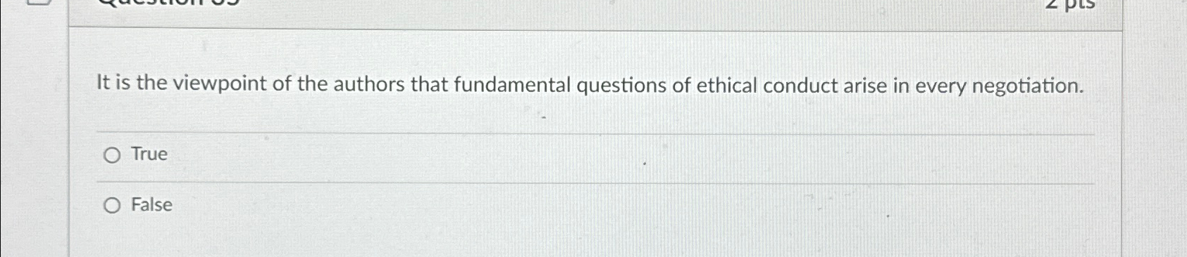 Solved It is the viewpoint of the authors that fundamental | Chegg.com