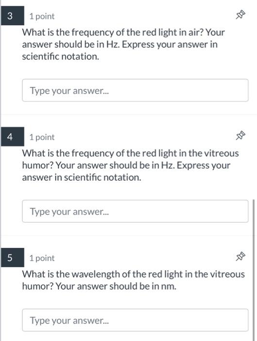 Solved The vitreous humor, a transparent, gelatinous fluid