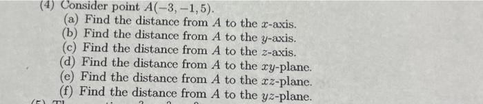 find the distance of point p 3 5 from x axis