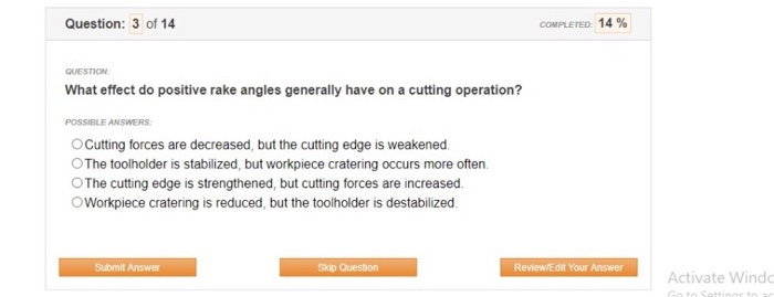 Solved Question: 1 of 14 COMPLETED 0 % QUESTION What is the | Chegg.com
