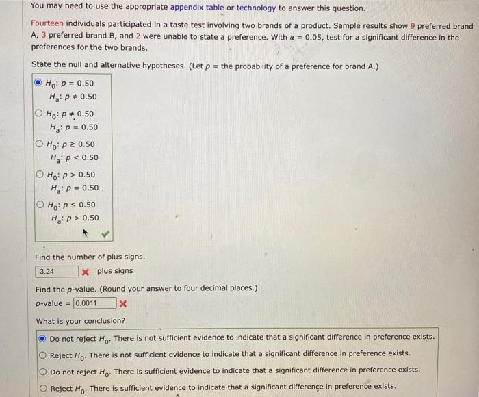 You may need to use the appropriate appendix table or technology to answer this question.
Fourteen individuals participated i