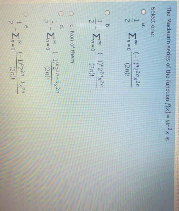 Solved lim +1)(1-1 - 2n n - 00 Select one: O a. 1 3 b. 12 C. | Chegg.com