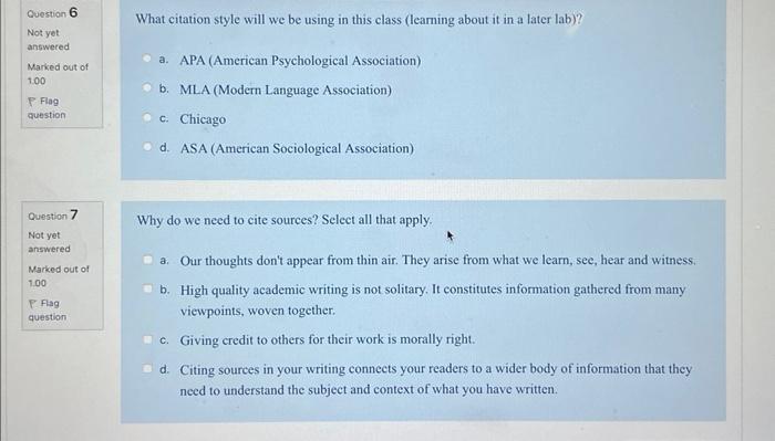 Solved Which of the following is a reason for why learning | Chegg.com