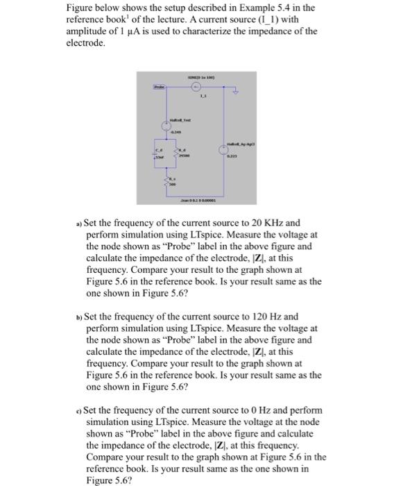 Solved Figure below shows the setup described in Example 5.4 | Chegg.com