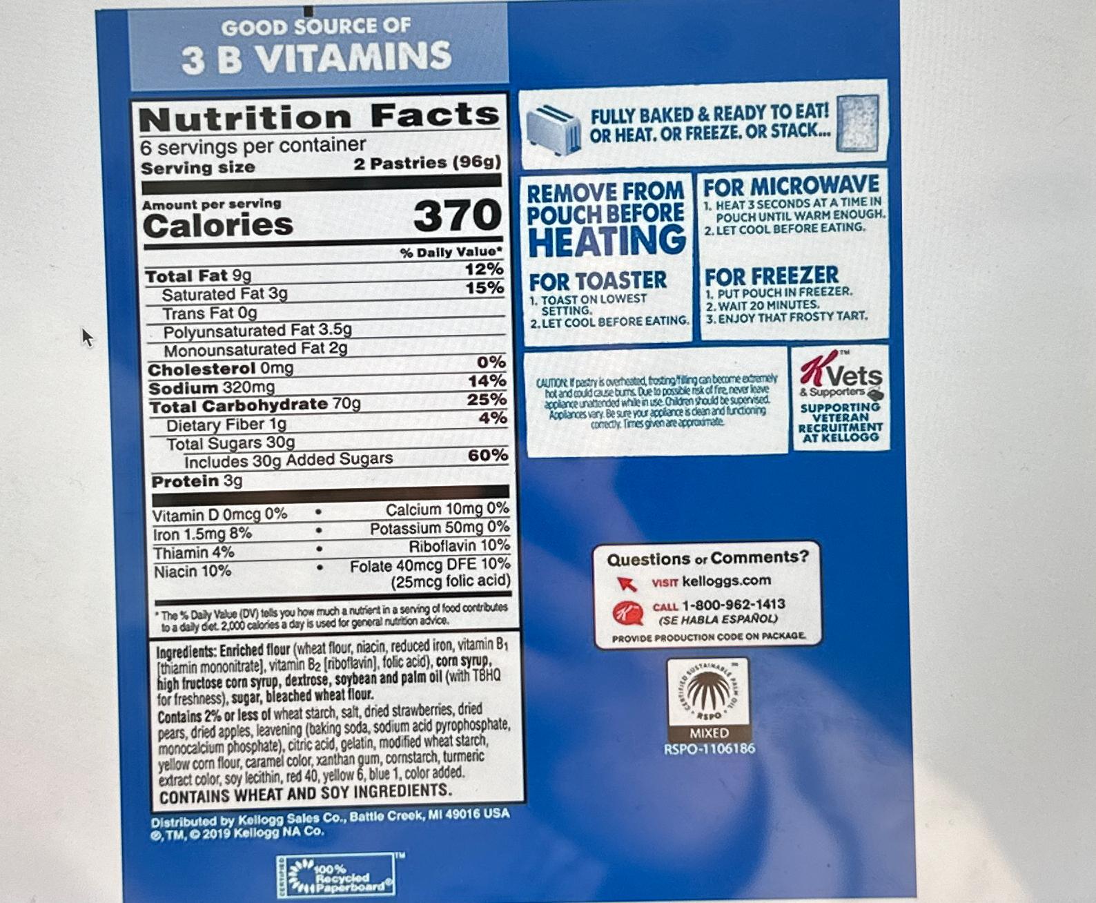 Solved How many servings are in the container?If you