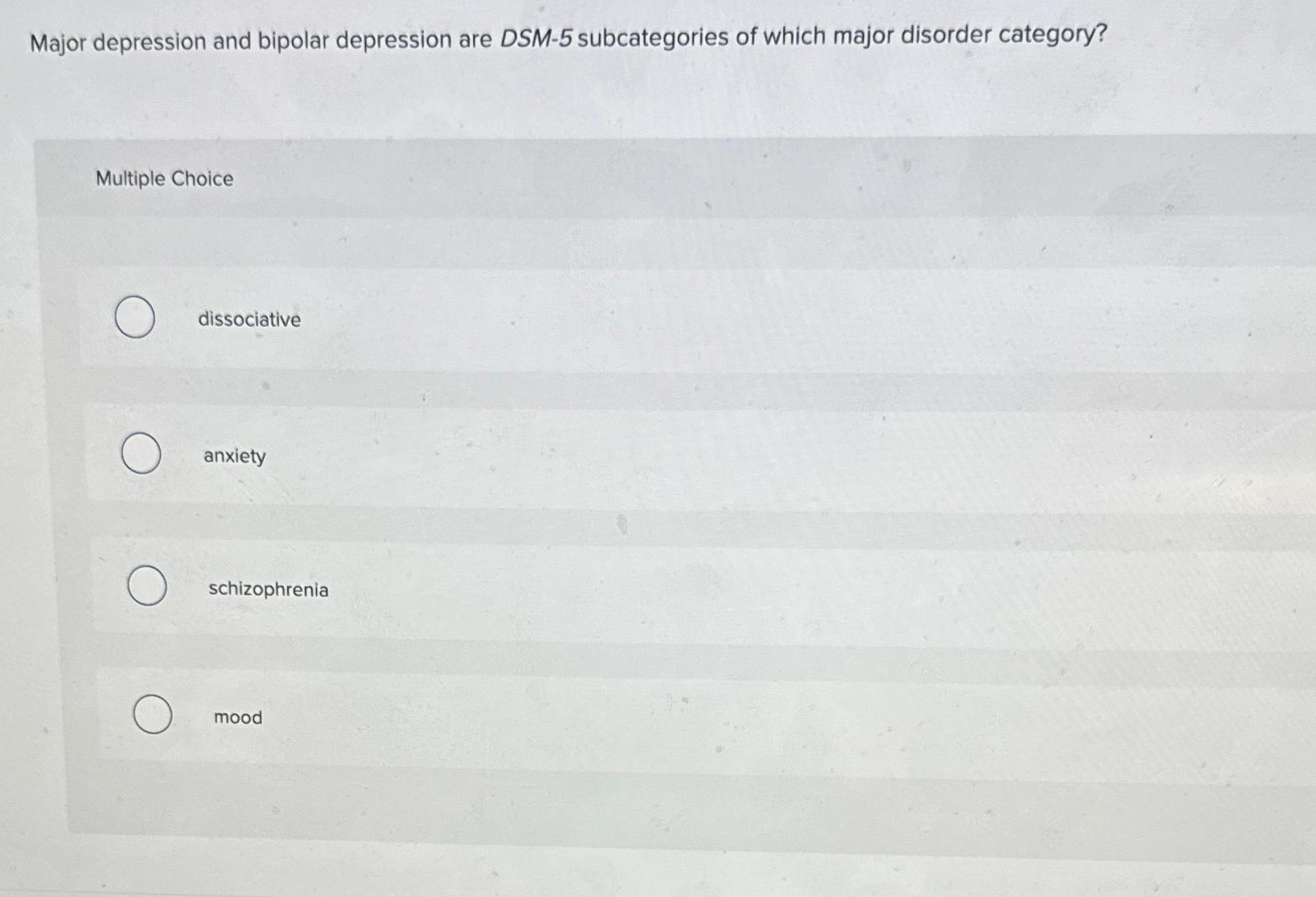 major-depression-and-bipolar-depression-are-dsm-5-chegg