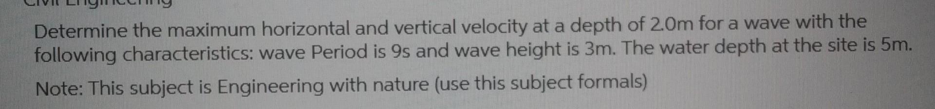 Solved Determine the maximum horizontal and vertical | Chegg.com