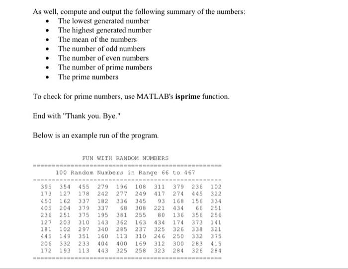 Randint In Matlab