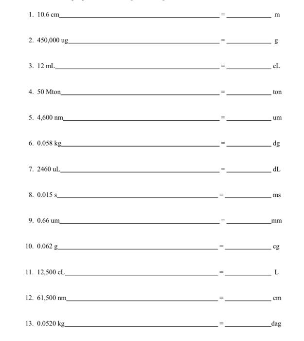 1 10 6 Cm M 2 450 000 Ug 11 8 3 12 Ml Cl 4 50 Mton Chegg Com