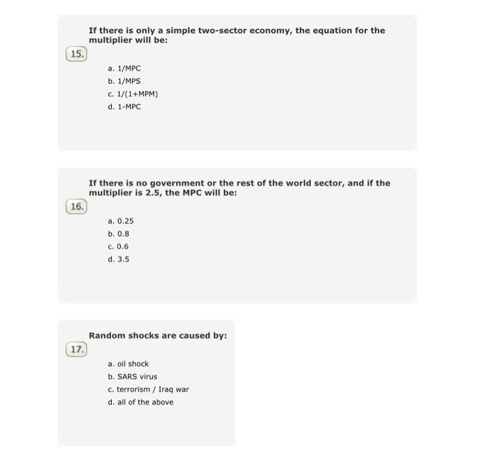 Solved If there is only a simple two-sector economy, the | Chegg.com image.