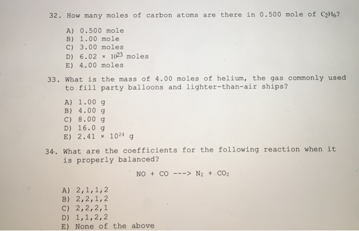 Solved 32 How Many Moles Of Carbon Atoms Are There In 0 500 Chegg Com Solved 32 How Many Moles Of Carbon Atoms Are There In 0 500 Chegg Com