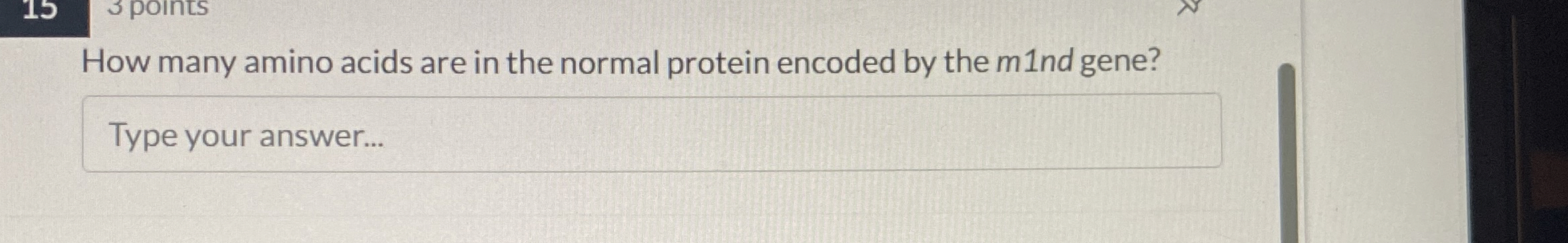 Solved How many amino acids are in the normal protein | Chegg.com