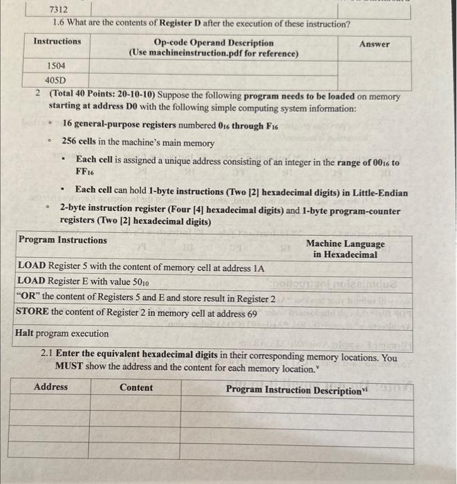 Solved Instructions: The purpose of this assignment is to | Chegg.com