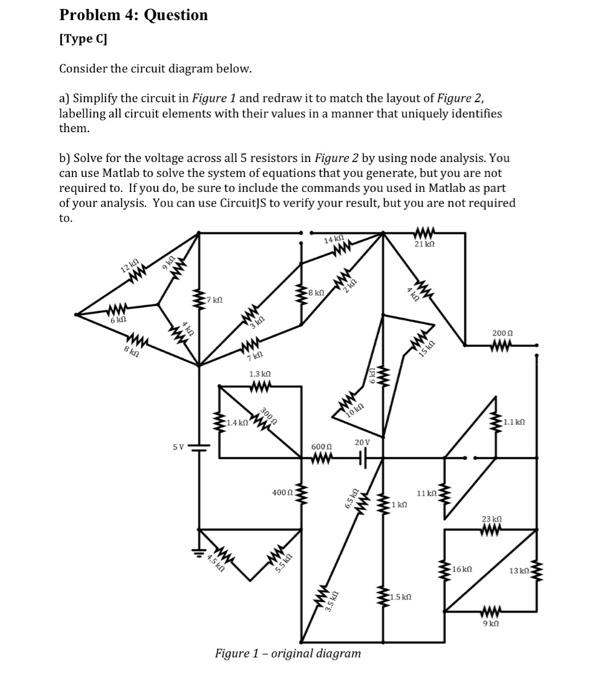 Solved [Type C] Consider the circuit diagram below. a) | Chegg.com