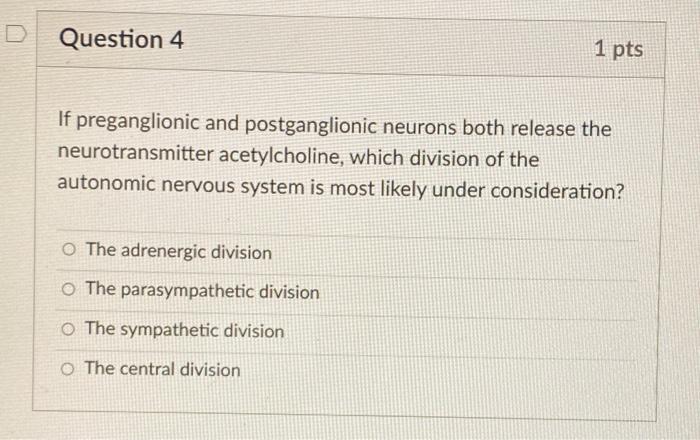 Solved Question 1 1 pts Which of the following would you | Chegg.com