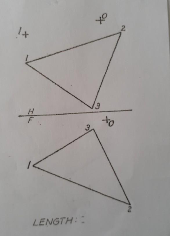 Solved Please, Construct A Perpendicular From The Point To | Chegg.com