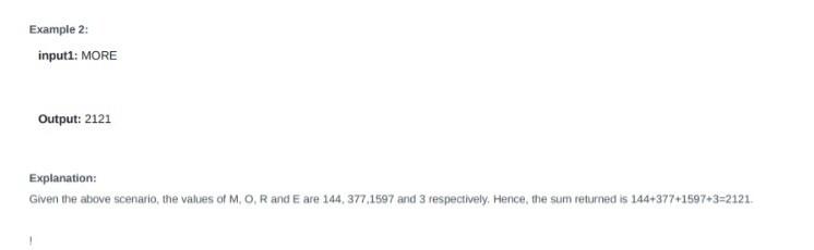 Solved If A=0, B=1,C=B+A,D=C+B, And So On, Find The Sum Of | Chegg.com