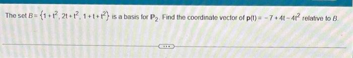 Solved please help me with this linear algebra question. I | Chegg.com