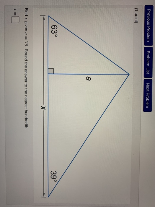 Solved Previous Problem Problem List Next Problem (1 point) | Chegg.com