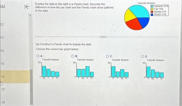 Use a scatter plot to display the data shown in the | Chegg.com