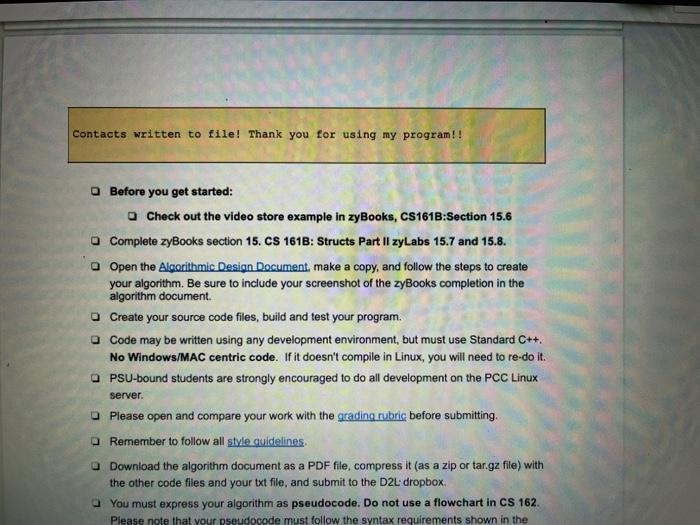 Solved Introduction You are asked to write an app to keep | Chegg.com