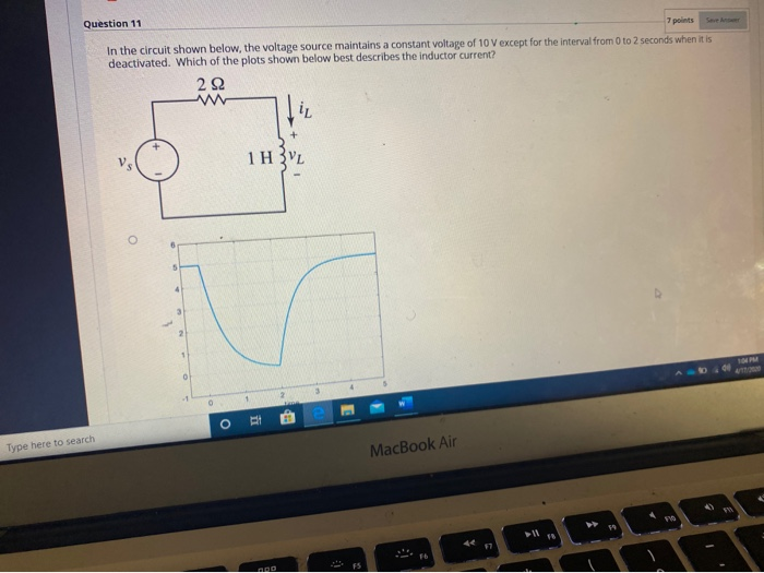 Solved Question 11 7 points See In the circuit shown below, | Chegg.com