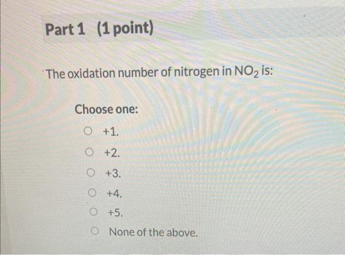 ca no3 2 oxidation number of n