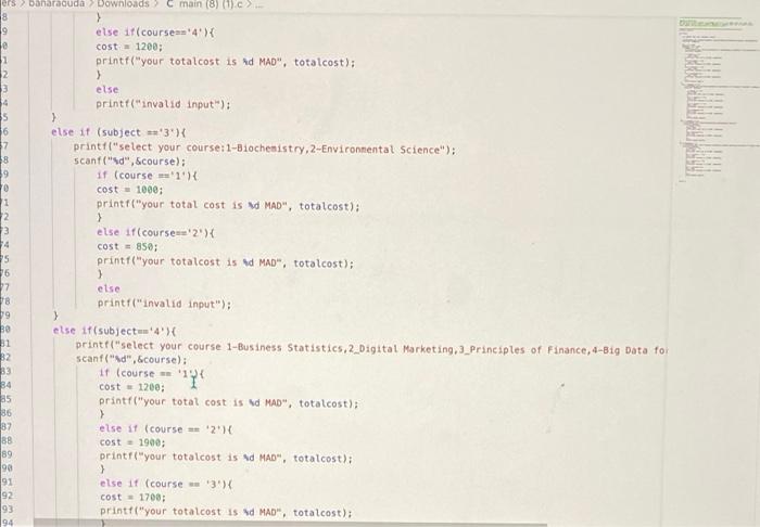Solved (using loop) modify this code so that the user can | Chegg.com