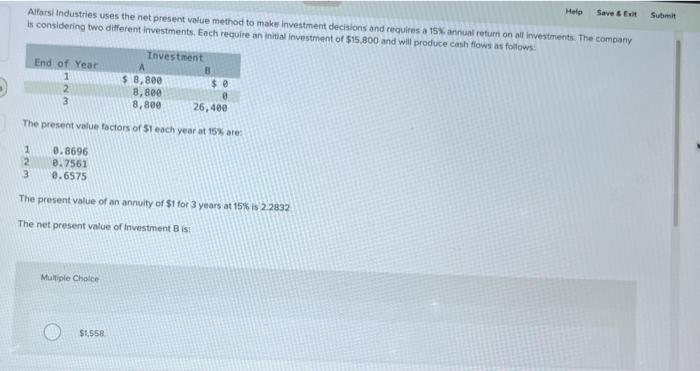 Solved A company is considering the purchase of a new | Chegg.com