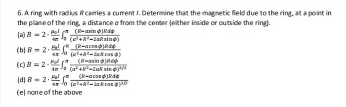 Solved 3. Find the magnetic flux density at a distant point | Chegg.com