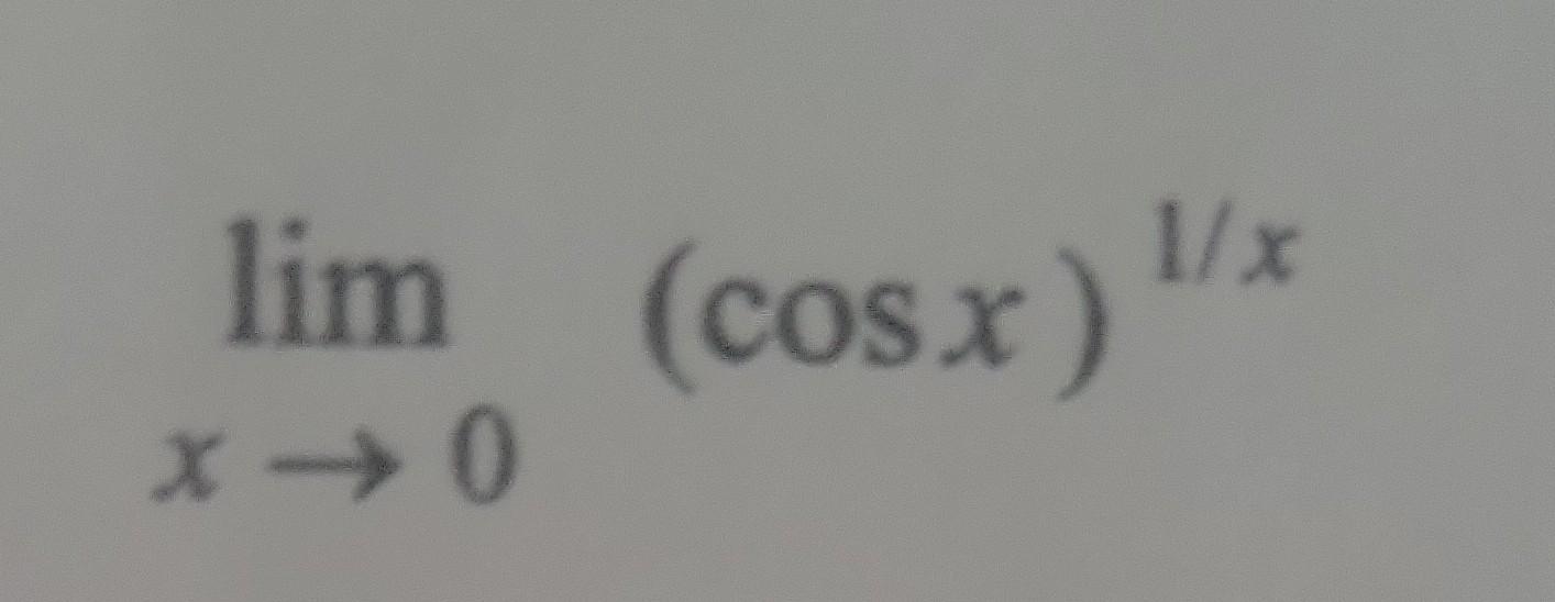 Solved Limx 0 cosx 1 x Chegg solved-limx-0-cosx-1-x-chegg