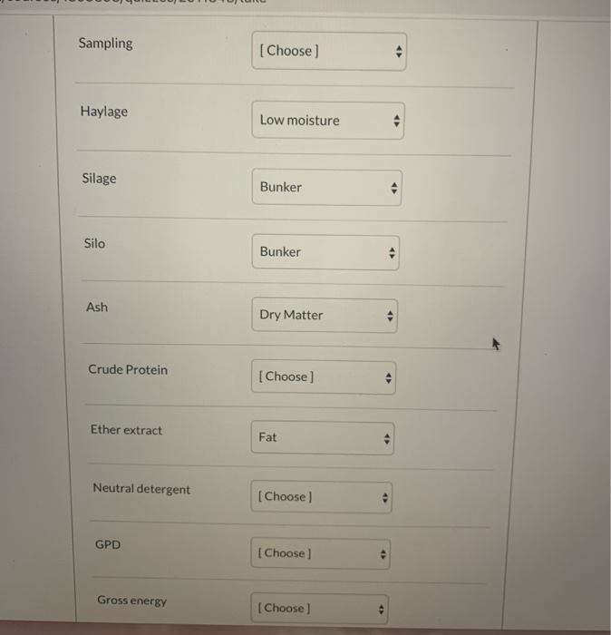 Solved match each of the following with one of the options | Chegg.com