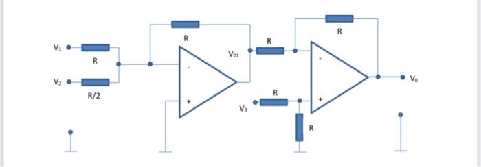 Solved Operational Amplifiers Used As Follows Are Ideal. | Chegg.com