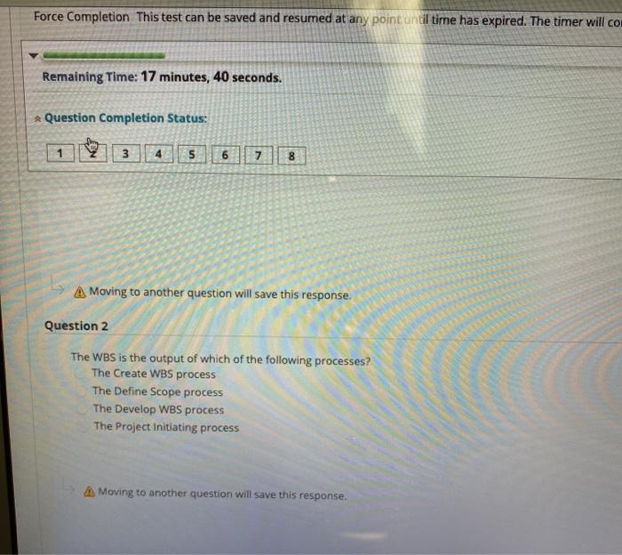 Solved Question Completion Status: 1 2 3 4 5 6 7 8 A Moving | Chegg.com