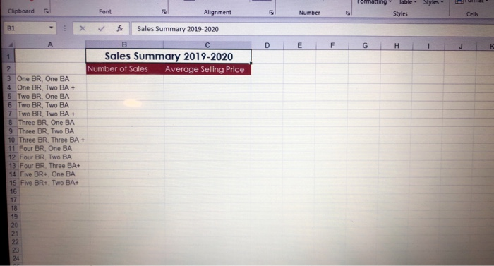 Solved Open the start file EX2019-ChallengeYourself-9-3. The | Chegg.com