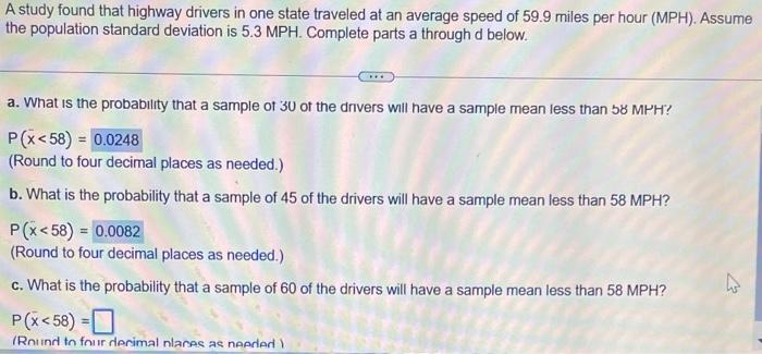 Solved Can you solve part D for the first two questions and | Chegg.com