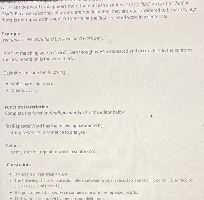 solved-1-find-the-first-repeated-word-in-a-sentence-a-chegg