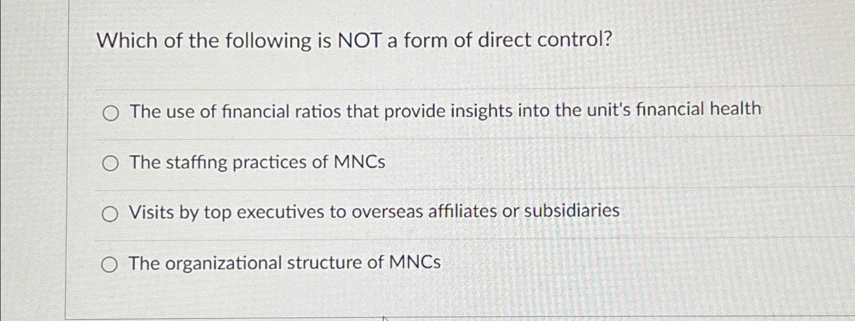 Solved Which of the following is NOT a form of direct | Chegg.com