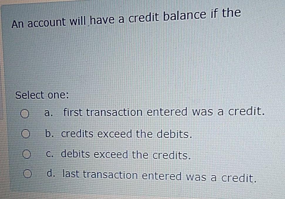 solved-an-account-will-have-a-credit-balance-if-the-select-chegg