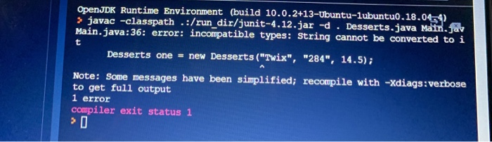 Solved got this one and I do not know how to fix.here is my | Chegg.com
