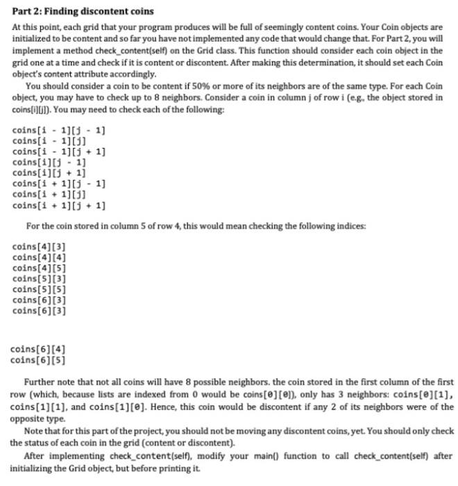 Solved part one is done. Need part 2 done. if you cantsolve | Chegg.com