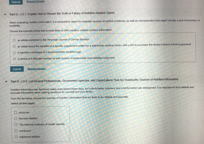 Solved Part A - DRI Terminology Begin reviewing the DRIS by | Chegg.com