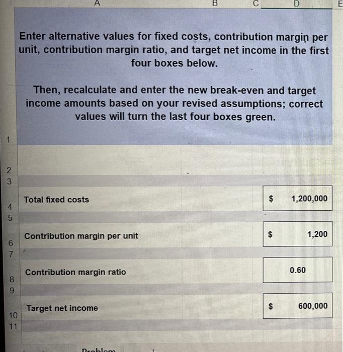 [Solved] For ABC corporation do some CVP analysis (BreakE