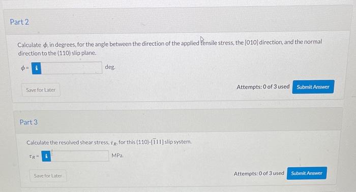 Solved (a) A Single Crystal Of A Metal That Has The BCC | Chegg.com