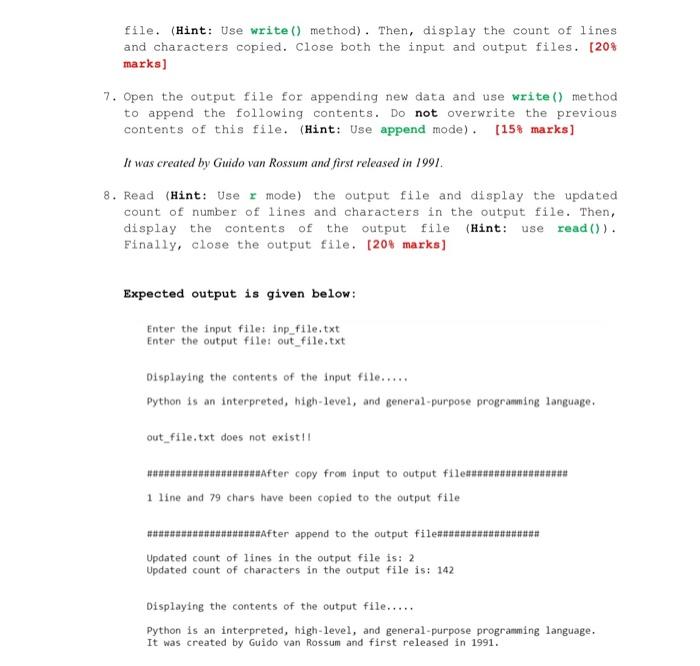 Solved Important Submission guidelines: version of that file | Chegg.com