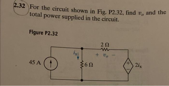 Solved 27) The currents i1 and i2 in the circuit in Fig. | Chegg.com
